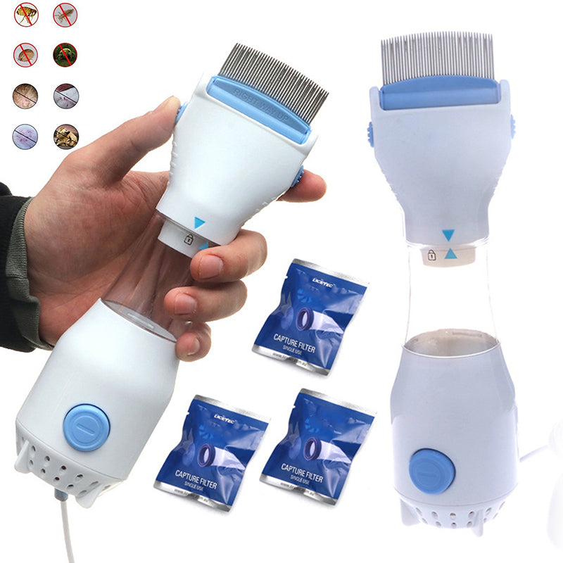 Electric Lice Grabber Pet Comb