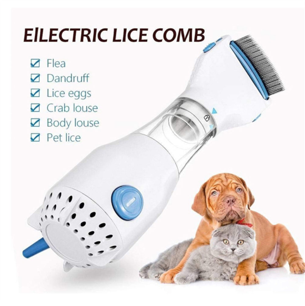 Electric Lice Grabber Pet Comb