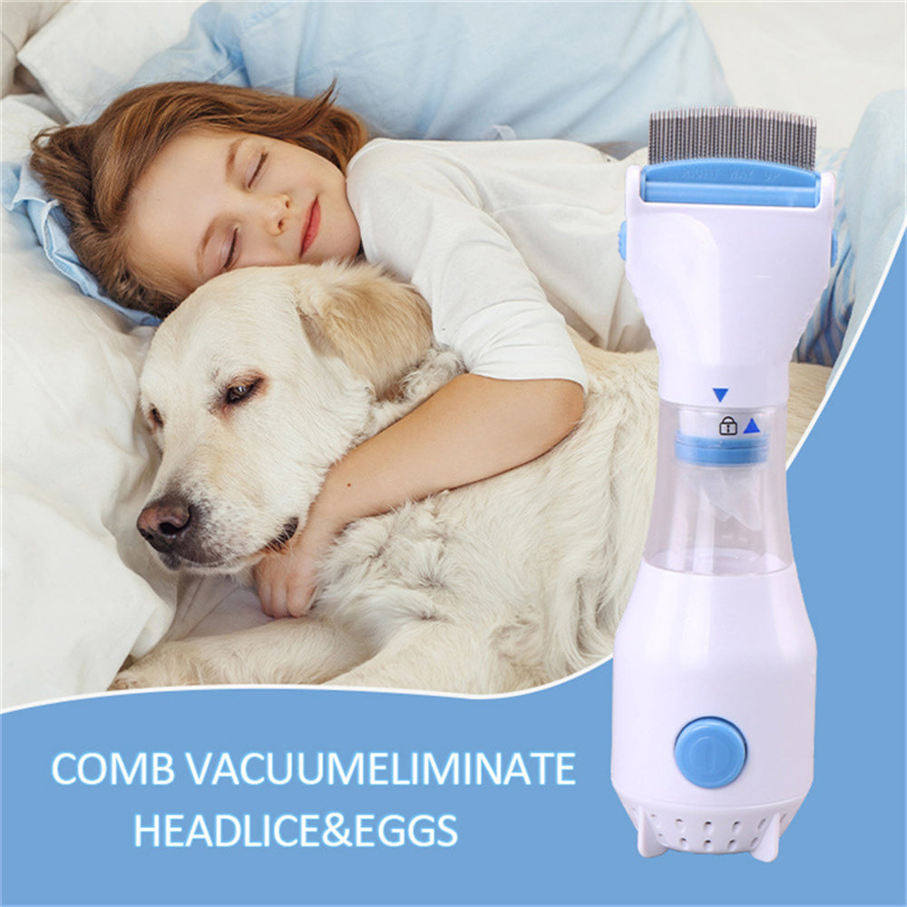 Electric Lice Grabber Pet Comb